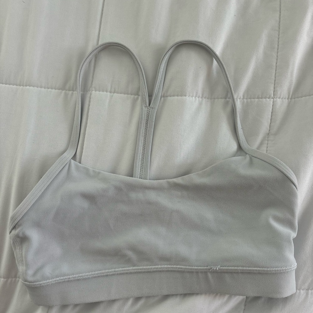 Lululemon Athletica Light Gray Sports Bra